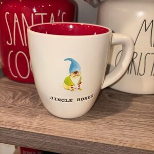 OG Rae Dunn Jingle Bones Christmas Mug